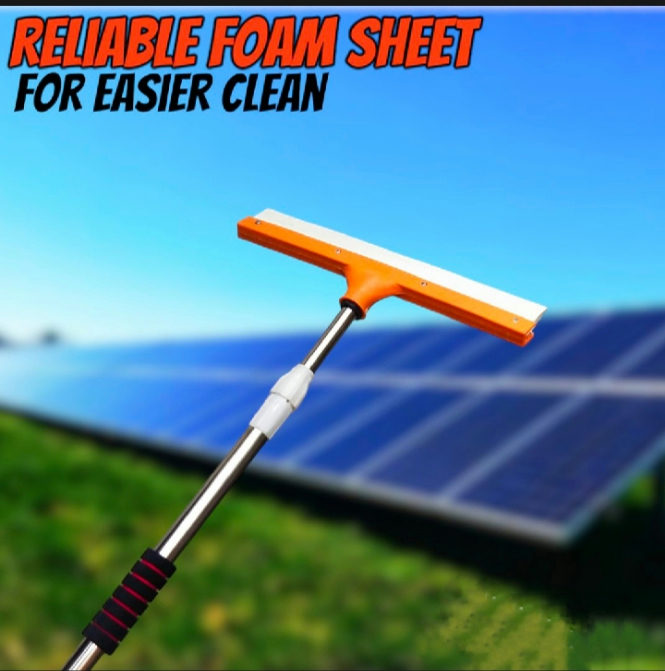 Solar cleaning Wiper