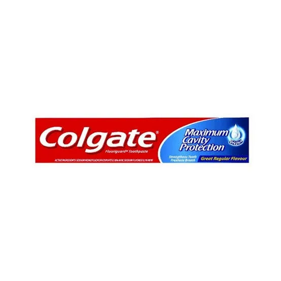 Colgate maximum cavity protection (کول گیٹ میکسیمم کیوٹی پروٹیکشن)