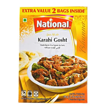 National Karahi gosht (نیشنل کڑاہی گوشت)