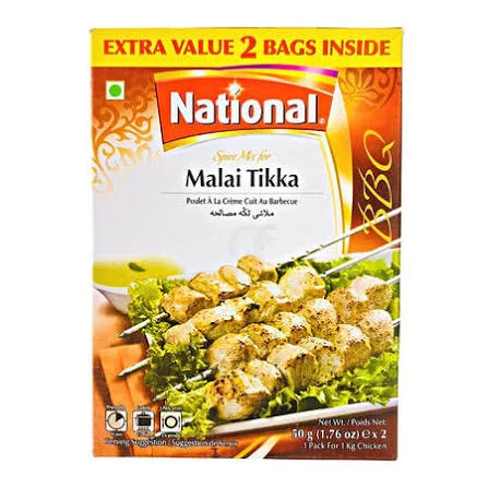 National Malai Tikka (نیشنل ملائی تکہ)