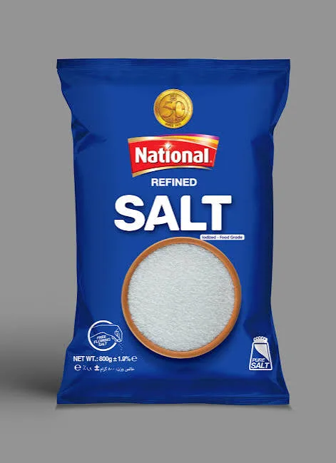 National Salt Iodized Namk 800g (نیشنل نمک)