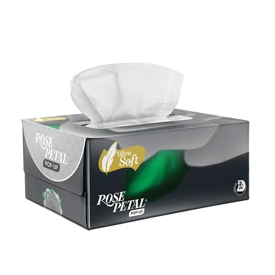 Rose petal Tissue paper box (روز پیٹل ٹشو پیپر)
